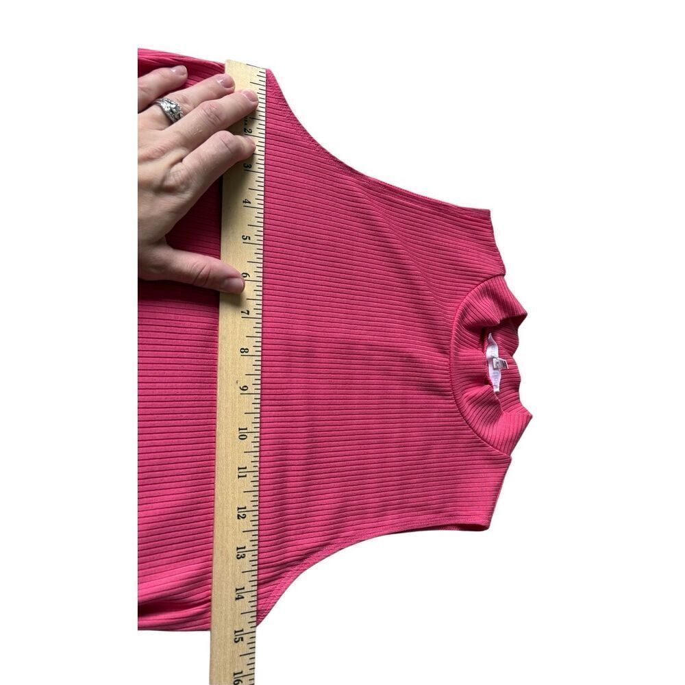Reformation Skylar Knit Mini Dress size M Pink Sleeveless - Picture 5 of 8